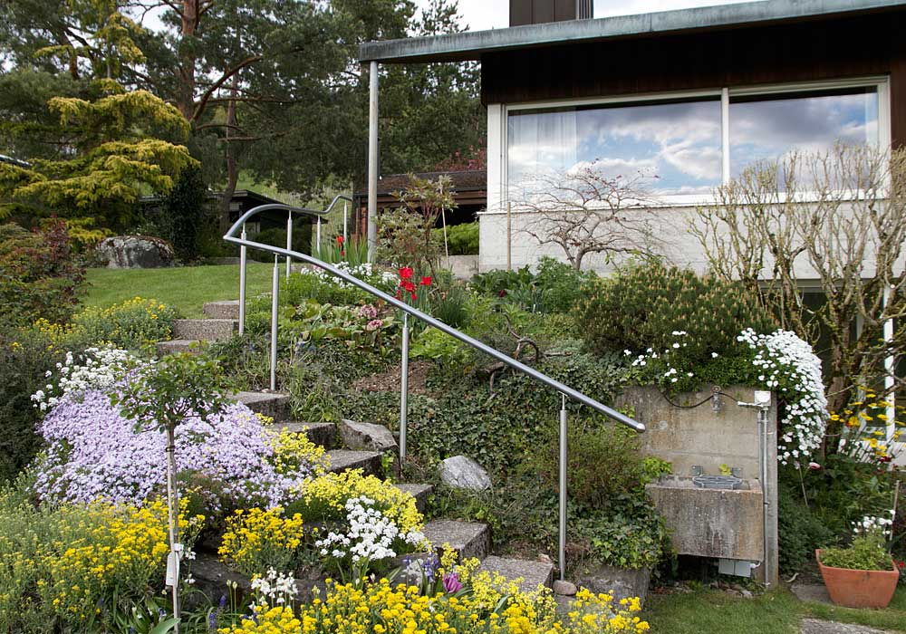 Flexo Handlauf im Garten