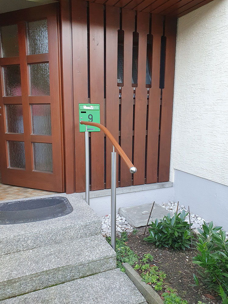 Flexo Handlauf bei wenigen Stufen